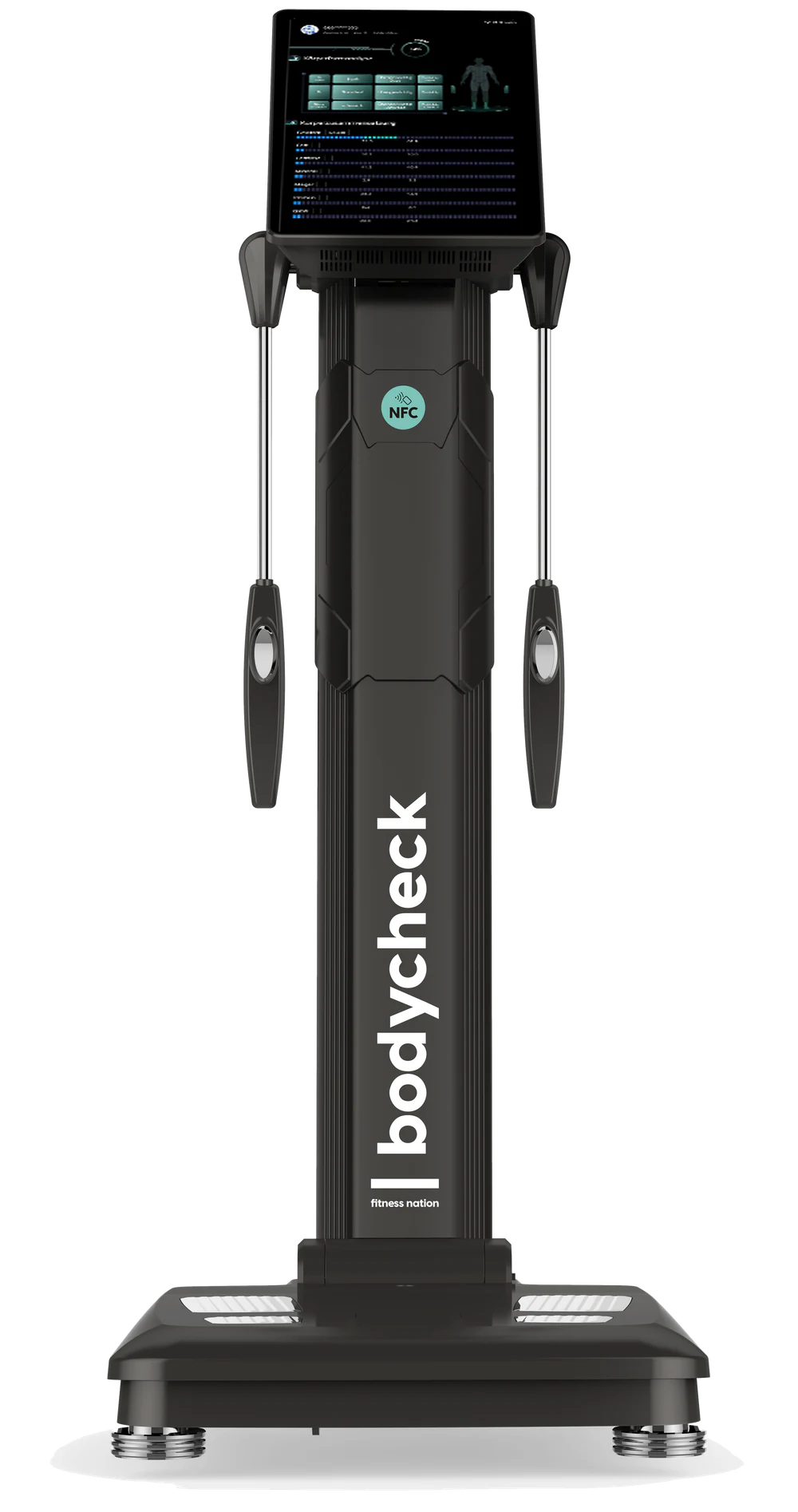 Bodycheck Körperanalysegerät von fitness nation, frontal freigestellt