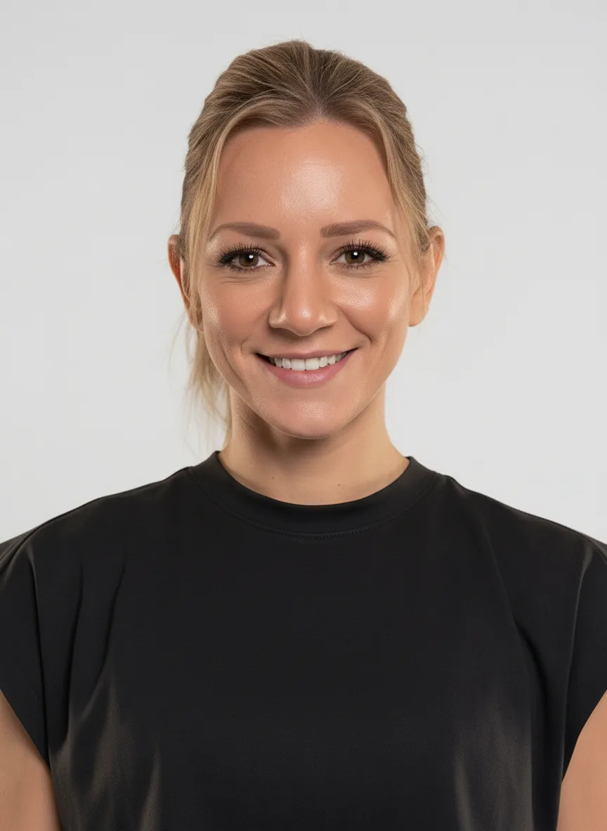 Kristina Stark: Friendly athletic female coach